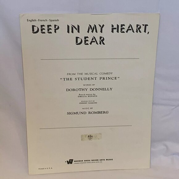 Sheet Music - Lot Of 5 - Oxford solo, Dark Water, Cry Out & Shout Misc Vintage - Picture 4 of 11